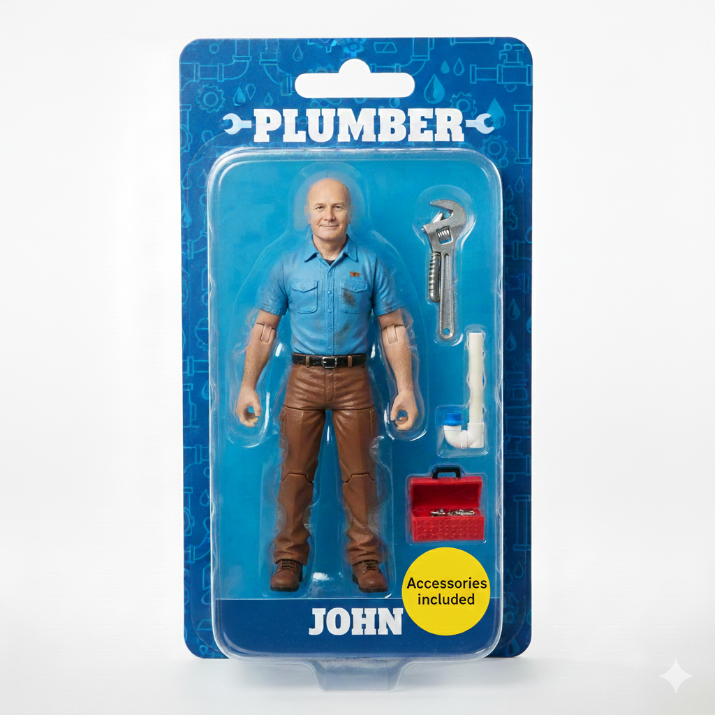 digital action figure